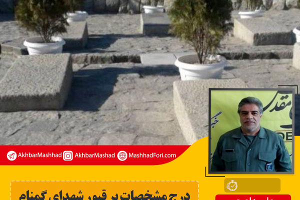 اظهارات عجیب یک مسئول در بنیاد حفظ آثار؛ حذف مشخصات شهدا از سنگ قبر مهم است؟!