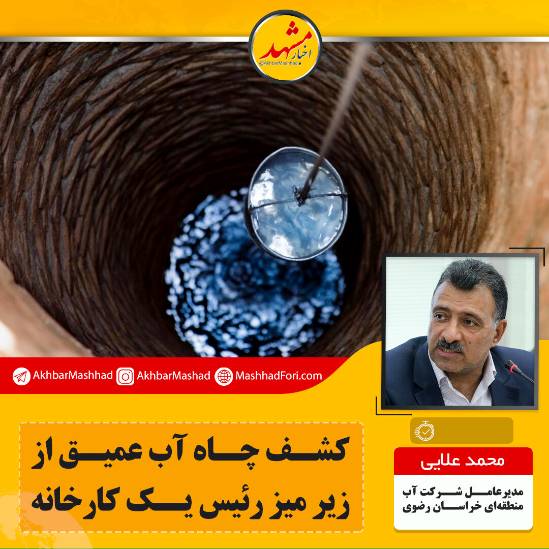 کشف ۱۲ حلقه چاه آب غیرمجاز از واحدهای صنعتی و خدماتی