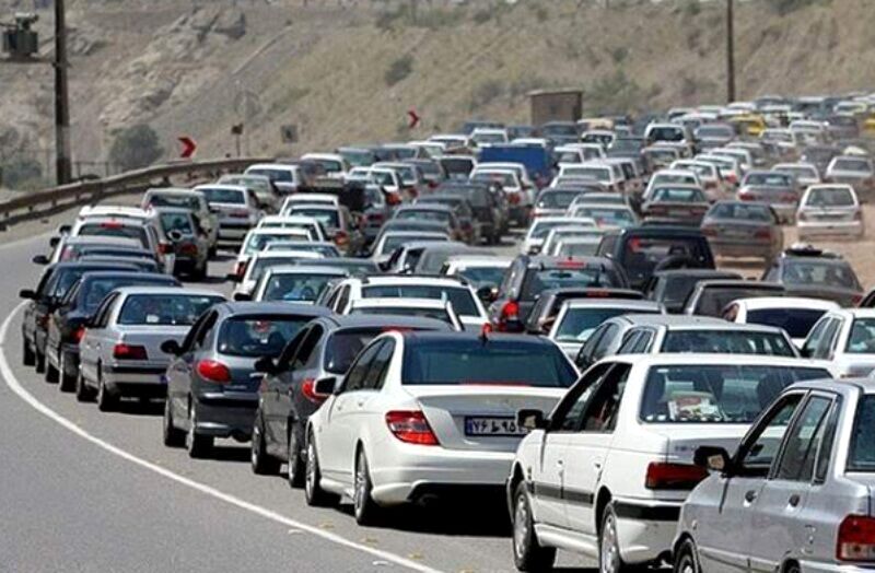 ترافیک سنگین و پرحجم در ورودی‌ و خروجی‌های مشهد