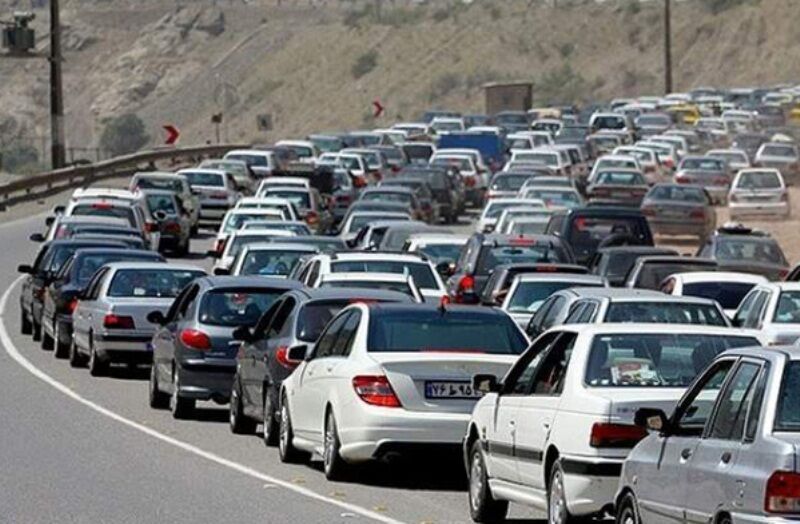 ترافیک سنگین و پرحجم در ورودی‌ و خروجی‌های مشهد