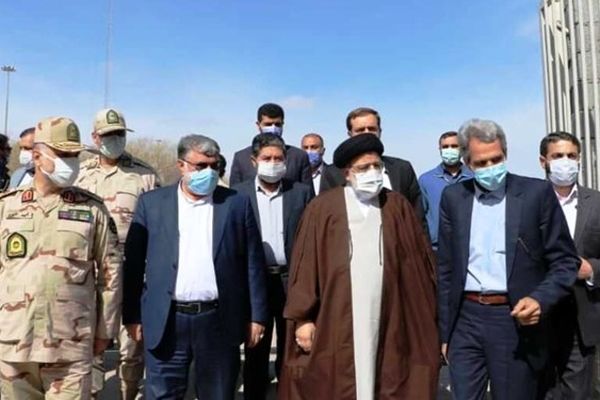 حجت الاسلام سید ابراهیم رئیسی از ناحیه مرزی دوغارون بازدید کرد