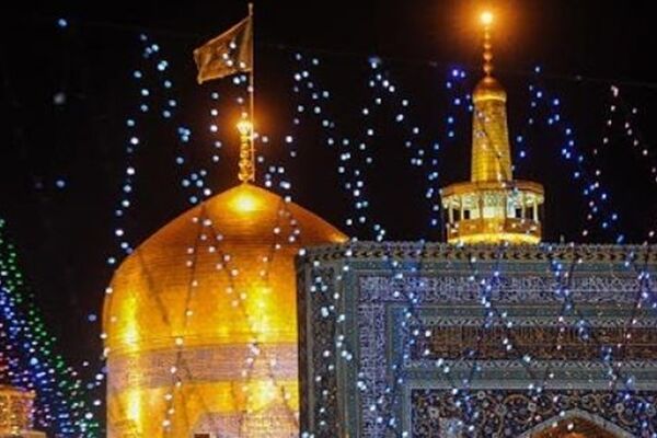 ویژه برنامه‌های جشن نیمه شعبان در حرم‌ مطهر رضوی اعلام شد