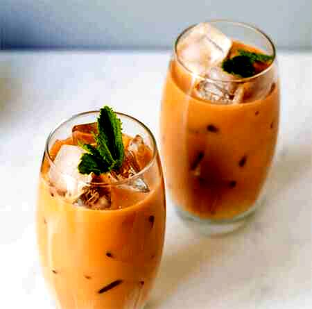 طرز تهیه قهوه یخی تایلندی