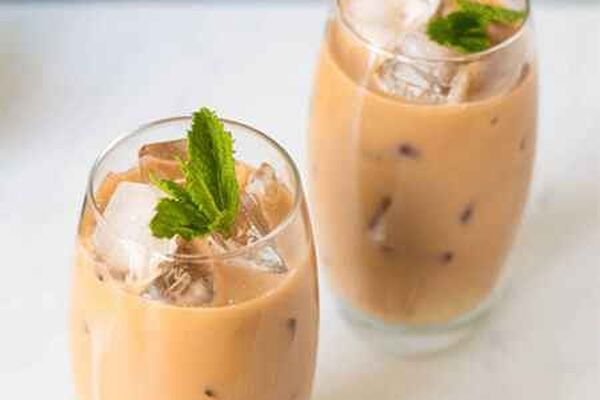 طرز تهیه قهوه یخی تایلندی