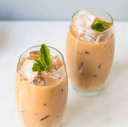 طرز تهیه قهوه یخی تایلندی