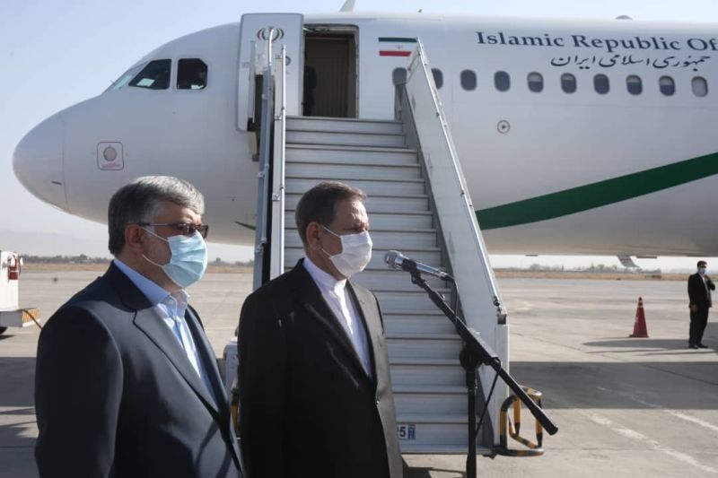 معاون اول رییس جمهور وارد مشهد شد