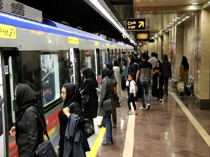 بلیت قطارشهری مشهد بر اساس مسافت محاسبه می‌شود