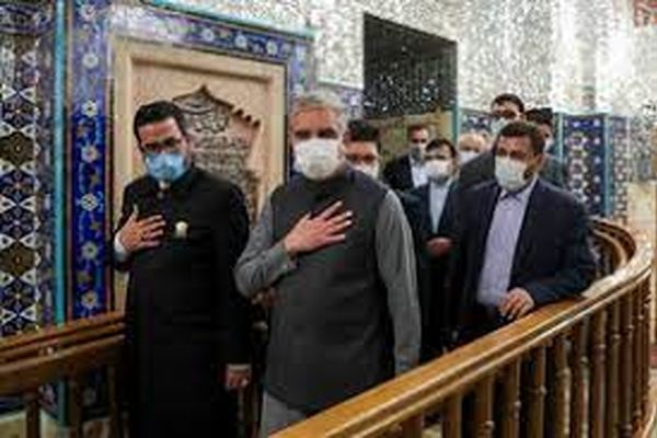 دیدار وزیر امور خارجه پاکستان با تولیت آستان قدس رضوی