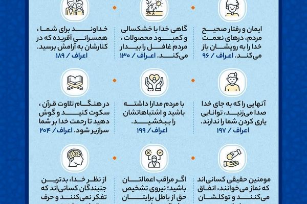 نکات کلیدی زندگی موفق در جزء نهم قرآن کریم
