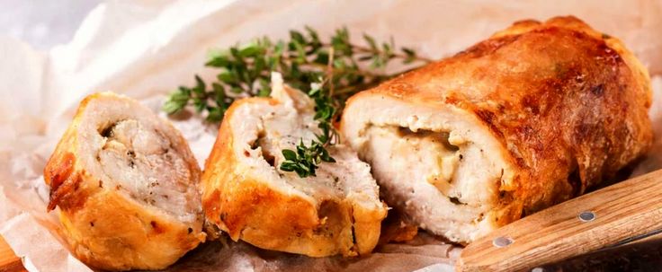 رولت مرغ سوخاری