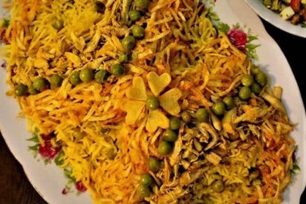 سحری چی بپزم؟/طرز تهیه کاری پلو خوشمزه شیرازی