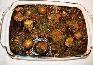 دستور تهیه خوشمزه ترین خورش “قورمه سبزی با مرغ” خانگی