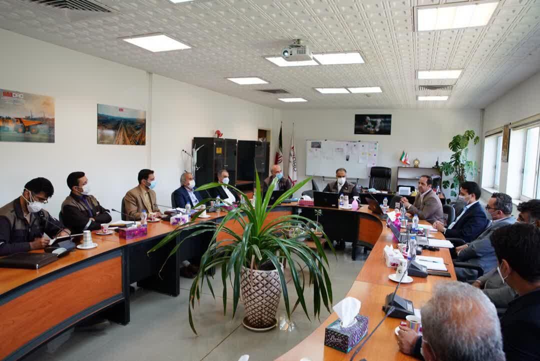 مذاکرات سازمان همیاری و مجتمع معادن سنگان در راستای همکاری‌های اقتصادی