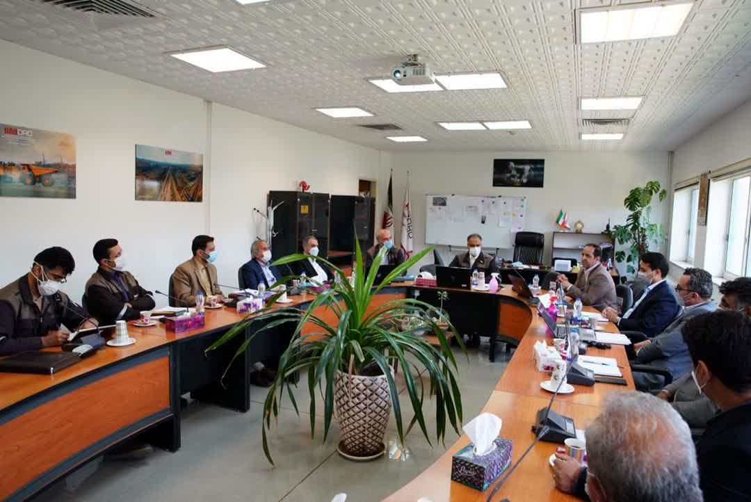 مذاکرات سازمان همیاری و مجتمع معادن سنگان در راستای همکاری‌های اقتصادی