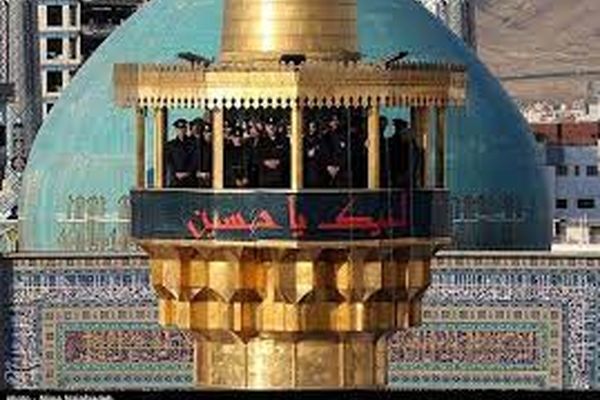 پخش زنده آیین خطبه‌خوانی شب عاشورا در حرم مطهر رضوی از شبکه یک و فضای مجازی