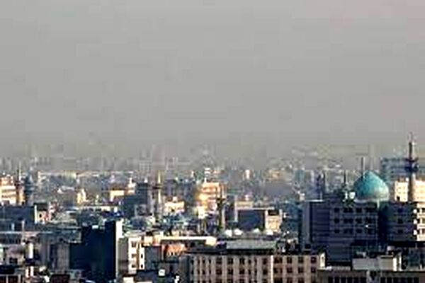 هوای مشهد در آستانه رسیدن به وضعیت هشدار است