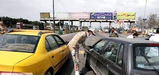 ادامه منع ورود خودروهای غیربومی به شهرهایی با وضعیت نارنجی و قرمز