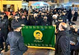 خدمت‌رسانی خادمان امام رضا(ع) به زائرین اربعین