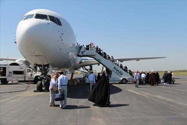 مسافران پروازهای العراقیه عصر امروز به عراق حرکت می‌کنند