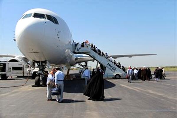 مسافران پروازهای العراقیه عصر امروز به عراق حرکت می‌کنند
