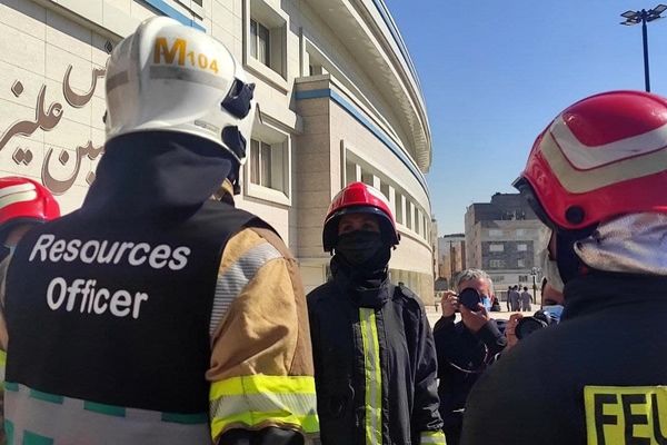 تدارک۳۰ دستگاه خودرو آتش نشانی برای روزهای آخر صفر در حرم مطهر رضوی