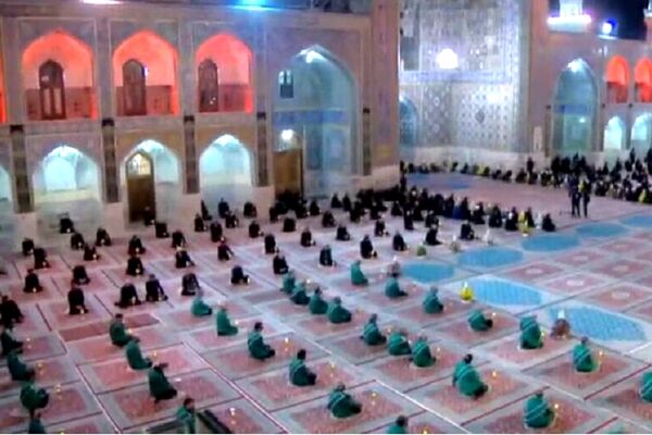 خطبه‌خوانی شب شهادت امام رضا(ع) برگزار شد