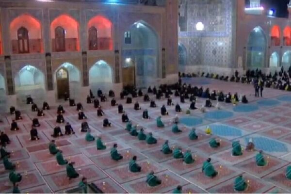 خطبه‌خوانی شب شهادت امام رضا(ع) برگزار شد