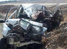 2 نفر بر اثر تصادف در محور کدکن به رباط سنگ فوت کردند