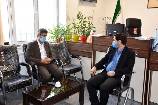 سرپرست شرکت عمران گلبهار با مسئولین شهرستان دیدار کرد
