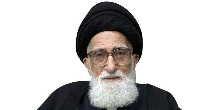 پیکر آیت‌الله حاج سید مجتبی علم‌الهدیی بروجردی در مشهد تشییع شد