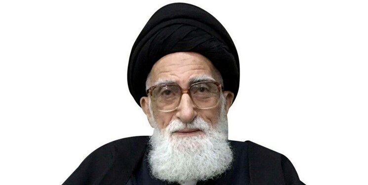 پیکر آیت‌الله حاج سید مجتبی علم‌الهدیی بروجردی در مشهد تشییع شد