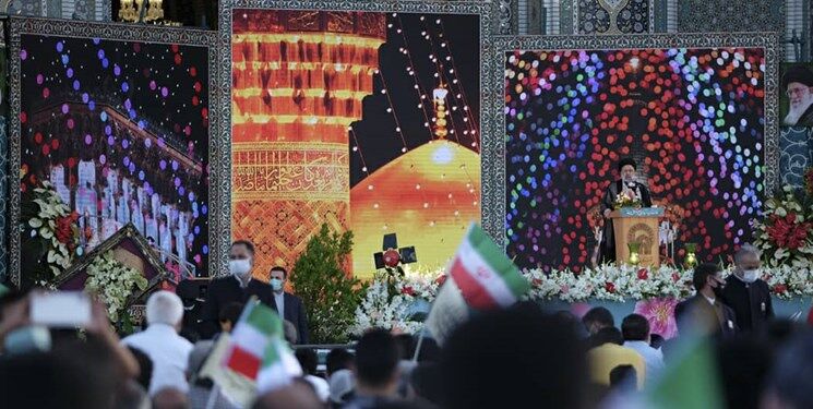 جشن میلاد امام رضا(ع) با حضور رییس جمهور منتخب در حرم مطهر رضوی