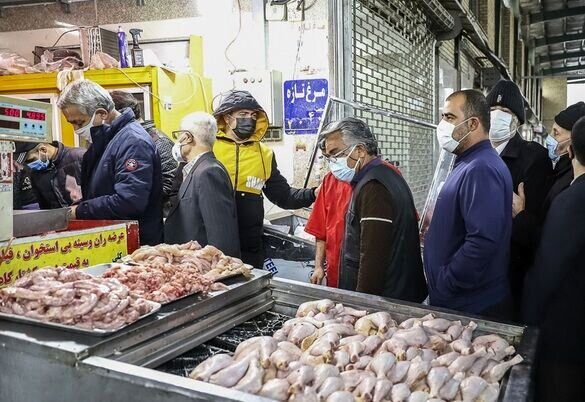 7 تامین کننده مرغ گرم در مشهد از فعالیت‌شان جلوگیری شد