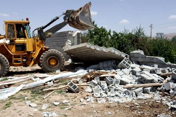 قلع و قمع ۹۳ مورد تغییر کاربری غیرمجاز در گوارشک مشهد