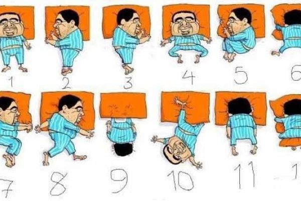 شخصیت‌شناسی از روی طرز خوابیدن