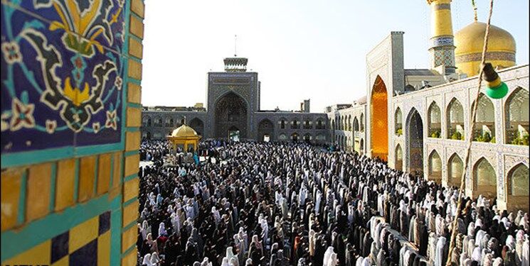 نماز عید سعید قربان در حرم مطهر رضوی به امامت آیت‌الله علم‌الهدی اقامه می‌شود