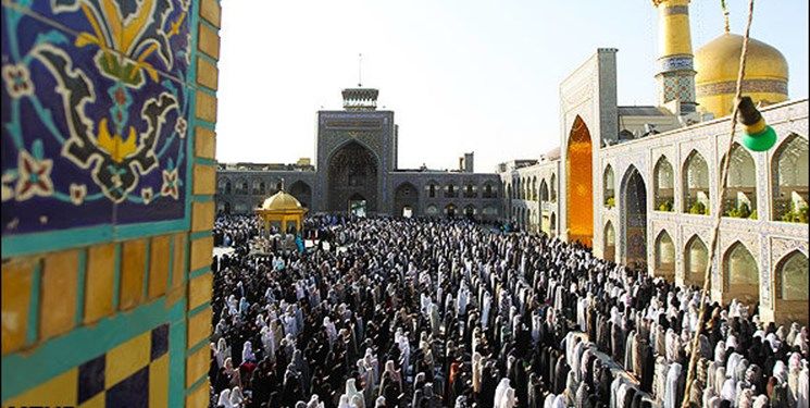 نماز عید سعید قربان در حرم مطهر رضوی به امامت آیت‌الله علم‌الهدی اقامه می‌شود