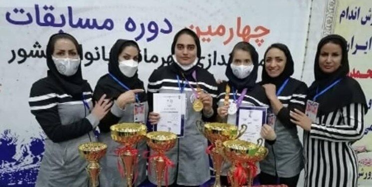 درخشش تیم مچ‌اندازی بانوان خراسان رضوی در مسابقات کشوری