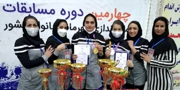 درخشش تیم مچ‌اندازی بانوان خراسان رضوی در مسابقات کشوری