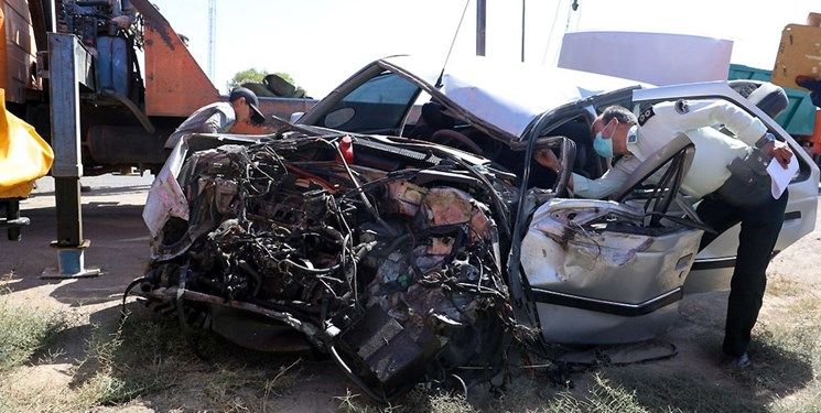 نجات معجزه‌آسای مصدومان سانحه رانندگی در جاده مشهد به سرخس