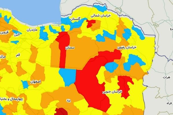 تعداد مبتلایان به کرونا در خراسان رضوی رو به افزایش است/مشهد در وضعیت زرد