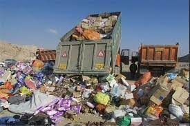 انهدام محموله 36 تنی کالای قاچاق در سایت شماره 2 بازیافت شهرداری مشهد