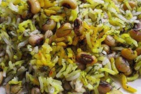 طرز تهیه شوید پلو با لوبیا چشم بلبلی/از خواص این حبوبات غافل نشوید!