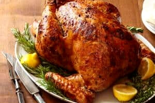 طرز تهیه مرغ شکم پر ترکیه‌ای