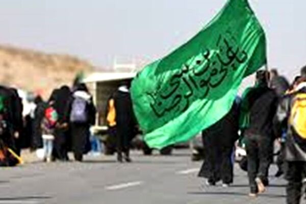 ۹۰۰ زائر پیاده تا عید غدیر به مشهد مقدس می‌آیند
