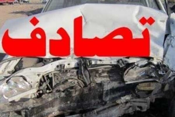 ۴ نفر بر اثر برخورد خودرو سواری پراید با وانت مزدا در کلات مصدوم شدند