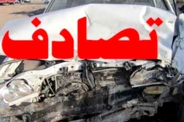 ۴ نفر بر اثر برخورد خودرو سواری پراید با وانت مزدا در کلات مصدوم شدند