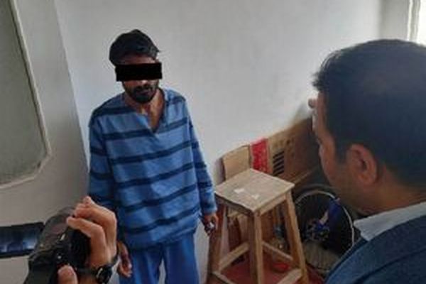 مردی برای ترساندن همسرش او را سوزاند