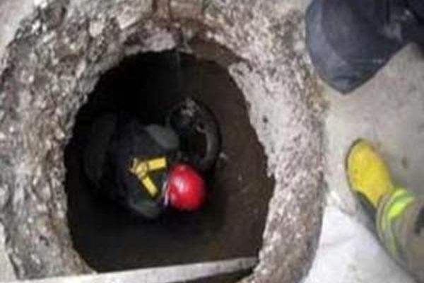 جان باختن یک مرد جوان در اثر سقوط در چاه