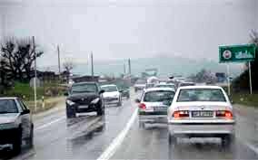 لغزندگی و محدودیت دید در جاده‌های خراسان رضوی